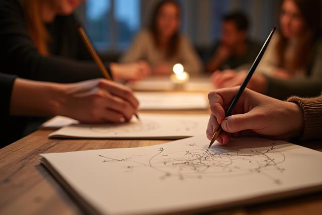 Csillagkép rajzoló workshop felnőtteknek